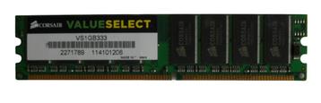 2 Go Corsair VS1GB333 Value Select 1GB (2x1GB) DDR 333 Mhz C, Informatique & Logiciels, Mémoire RAM, Enlèvement ou Envoi, Neuf