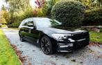 BMW 520D Touring, Autos, Cuir, Euro 6, Noir, 5 portes