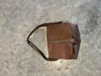 Leren jagertas met schouderriem, Ophalen, Zo goed als nieuw