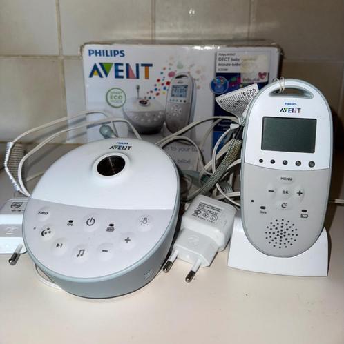 Baby phone Philips Avent SCD580/00 - DECT-babyphone, Kinderen en Baby's, Babyfoons, Zo goed als nieuw, 250 meter of meer, Digitaal