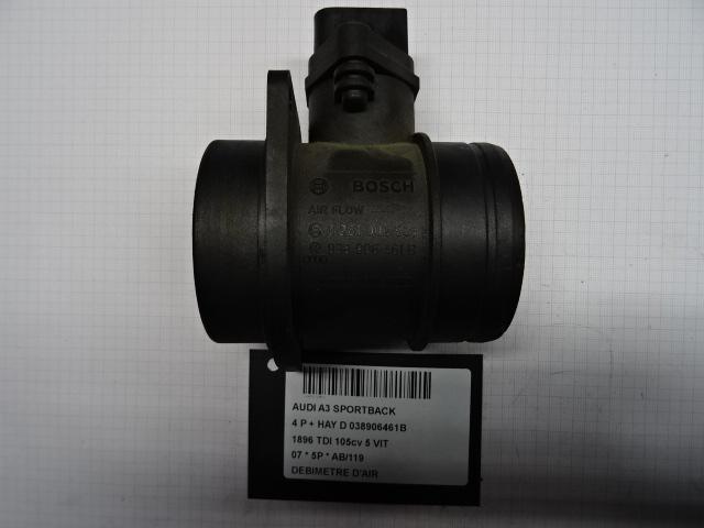 LUCHTHOEVEELHEIDSMETER Audi A3 Sportback (8PA) (038906461B), Auto-onderdelen, Overige Auto-onderdelen, Audi, Gebruikt