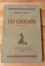Les Chouans, Honoré de Balzac, G.Ratier-edities, Parijs 1827, Antiek en Kunst, Antiek | Boeken en Manuscripten, Ophalen of Verzenden