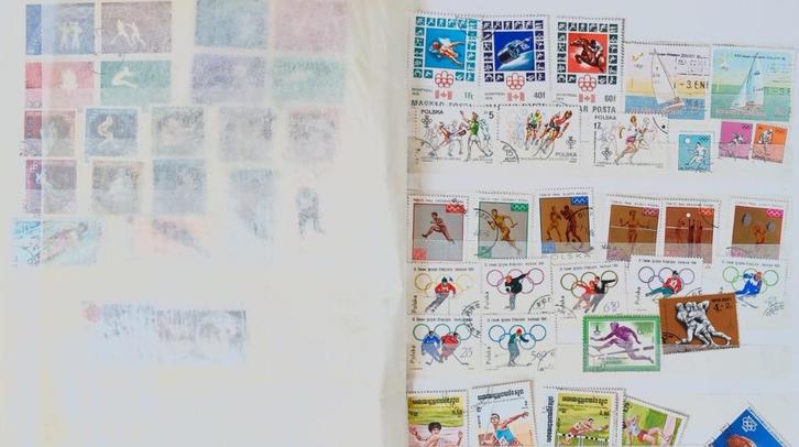 Oude postzegel verzameling., Postzegels en Munten, Postzegels | Volle albums en Verzamelingen, Ophalen of Verzenden