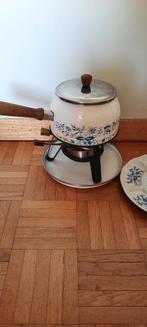 fonduestel / fondueset / fondue stel / set / 8 borden, Ophalen of Verzenden, Fondueset