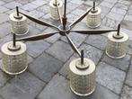 Vintage kroonluchter, Huis en Inrichting, Lampen | Kroonluchters, Ophalen, Gebruikt, Metaal, Vintage