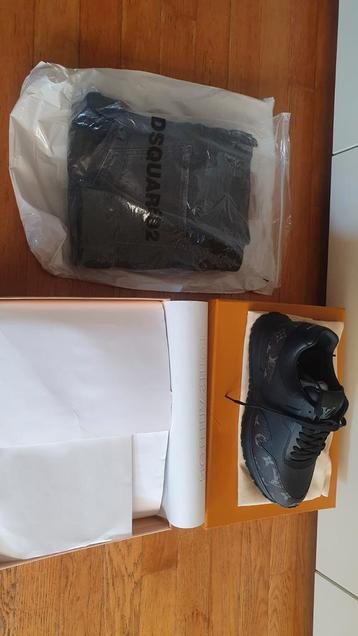 Dsquared2 ds2 jeans l + lv sneakers maat 42, Ophalen of Verzenden