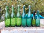Oude vintage bierflessen M Pansaerts Hakendover, Verzamelen, Ophalen of Verzenden, Gebruikt