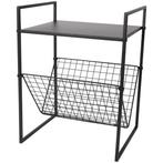 Table d'appoint avec porte-revues 10€, Enlèvement, Comme neuf