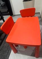 Ikea mammut kindertafel en stoelen, Kinderen en Baby's, Ophalen, Zo goed als nieuw