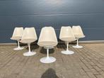 6x originele Knoll Tulip chairs by Eero Saarinen, Ophalen of Verzenden, Sede cassina artifort b&b italia vitra togo mah jong leolux edra