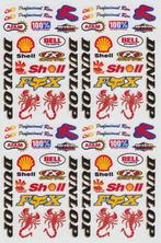 Modelbouw sponser stickervel [Shell, Dunlop, Bell] #10, Verzamelen, Verzenden, Nieuw