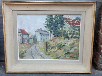 huile sur panneau signe henri delfeld beschikbaar voor biedingen