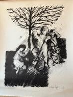 2 Mooie tekening van Antoon, Antiek en Kunst, Kunst | Litho's en Zeefdrukken, Ophalen