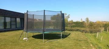 Trampoline Salta 427cm in zeer nette staat beschikbaar voor biedingen