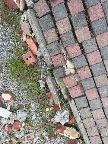Terras tegels mosaiek beschikbaar voor biedingen
