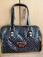 Handtas gevlochten leer .Versace Jeans., Handtassen en Accessoires, Tassen | Damestassen, Ophalen of Verzenden, Handtas