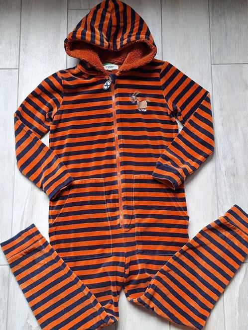 ★ M140 - Woody winteronesie in velours thema berggeit, Kinderen en Baby's, Kinderkleding | Maat 140, Zo goed als nieuw, Jongen