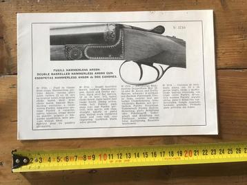 Reclamefolder 16 Luik wapenfabriek beschikbaar voor biedingen