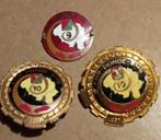 Emaille schildjes FMB - BMB , ronde van België, Verzamelen, Ophalen, Gebruikt