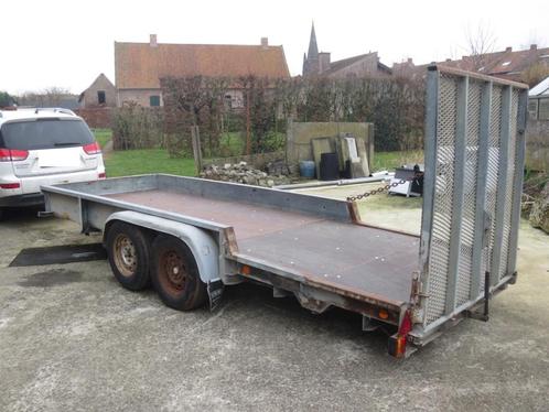 Dieplader (voor vervoer tuinmachines), Auto diversen, Aanhangers en Bagagewagens, Gebruikt, Ophalen