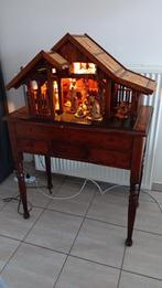 kerststal met figuren, Ophalen, Zo goed als nieuw