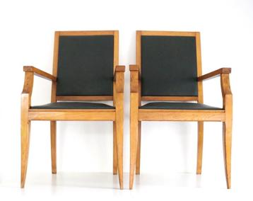 2 Antieke Art Deco stoelen in zeer goede staat! beschikbaar voor biedingen