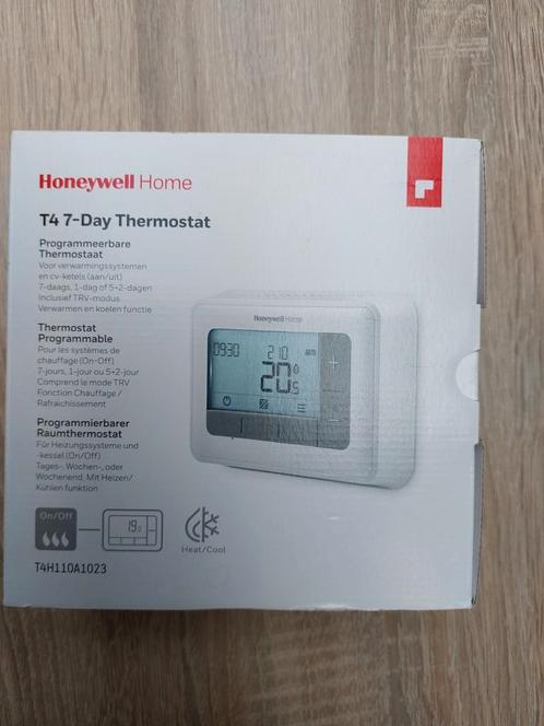 thermostat Honeywell home t4 neuf, Bricolage & Construction, Thermostats, Neuf, Enlèvement ou Envoi