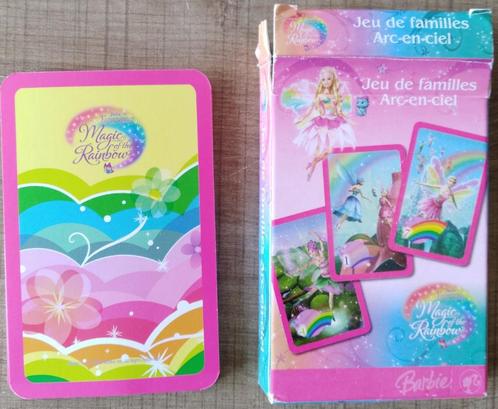 Barbie Kwartetspel - Magic of the Rainbow, Hobby en Vrije tijd, Gezelschapsspellen | Kaartspellen, Zo goed als nieuw, Ophalen of Verzenden