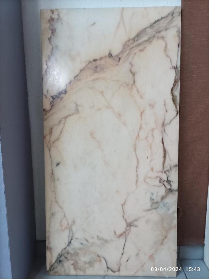 MARMEREN PLAQUETTE OF VLOERBESCHERMING VOOR KACHEL, Huis en Inrichting, Woonaccessoires | Overige, Nieuw, Ophalen