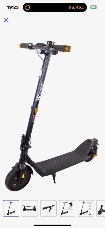 Wispeed elektrische step - Krachtige 250W Motor, Enlèvement, Comme neuf