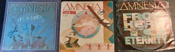 3 x Amnesia (45RPM) beschikbaar voor biedingen
