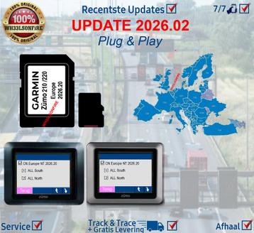 ZUMO 210 - 220 Update Sd kaart Europa 2026.20 ( mei 2025 ) beschikbaar voor biedingen