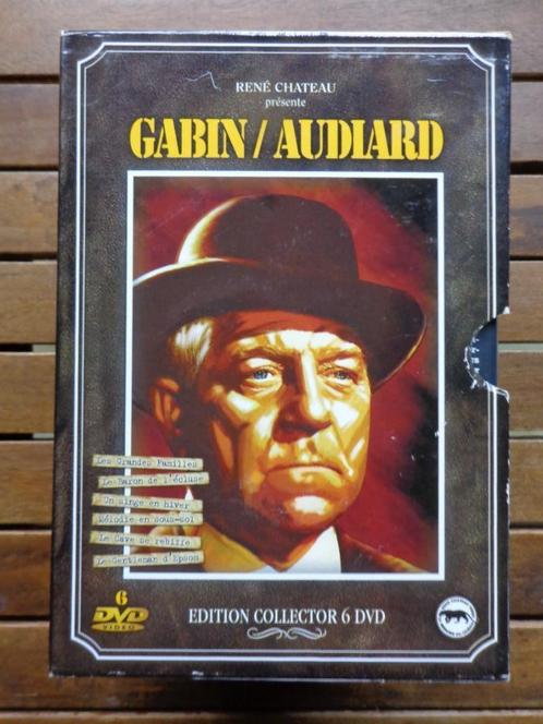 )))  Coffret DVD  //  Gabin / Audiard  /  6 Films  (((, Cd's en Dvd's, Dvd's | Drama, Zo goed als nieuw, Overige genres, Boxset