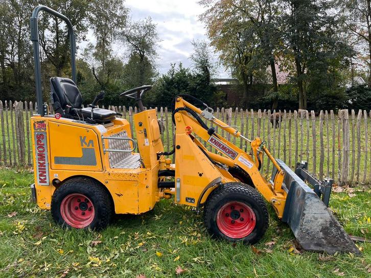 Knikmops 100 bj 2019 met slechts 2350 uur, Zakelijke goederen, Machines en Bouw | Kranen en Graafmachines, Wiellader of Shovel