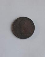 Leopold I 2 centimes 1857 in prachtige staat, Verzenden