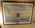 Mooi Modern Geschilderd Werk ' Paleis op Zee' - gesigneerd, Antiek en Kunst, Verzenden