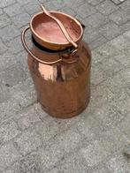 Koperen melkstoop, Ophalen, Koper