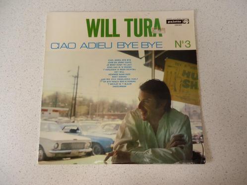 LP van "Will Tura" Ciao Adieu Bye Bye Nr.3 anno 1970., CD & DVD, Vinyles | Néerlandophone, Utilisé, Chanson réaliste ou Smartlap