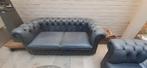 Chesterfield zetels, Huis en Inrichting, Ophalen, Kunststof, Gebruikt, Tweepersoons