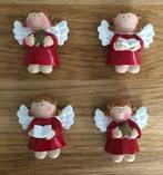 set van 4 rode engeltjes magneten, Ophalen of Verzenden, Zo goed als nieuw