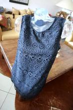 praktisch machtig donkerblauw gedetailleerde jurk, Comme neuf, Yessica, Bleu, Taille 42/44 (L)