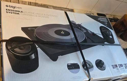 Nieuw platenspeler Bigben Interactive TD114NSPS, Audio, Tv en Foto, Platenspelers, Nieuw, Platenspeler, Overige merken, Ophalen of Verzenden