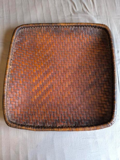 Vintage grand plateau de vannage, Antiek en Kunst, Antiek | Schalen, Ophalen