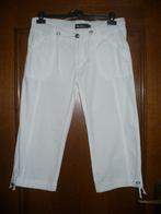 Witte broek Marcollection maat 36, Comme neuf, Taille 36 (S), Enlèvement ou Envoi, Blanc