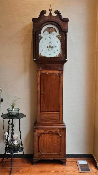 Antieke Engelse staande klok, Antiquités & Art, Antiquités | Horloges, Enlèvement