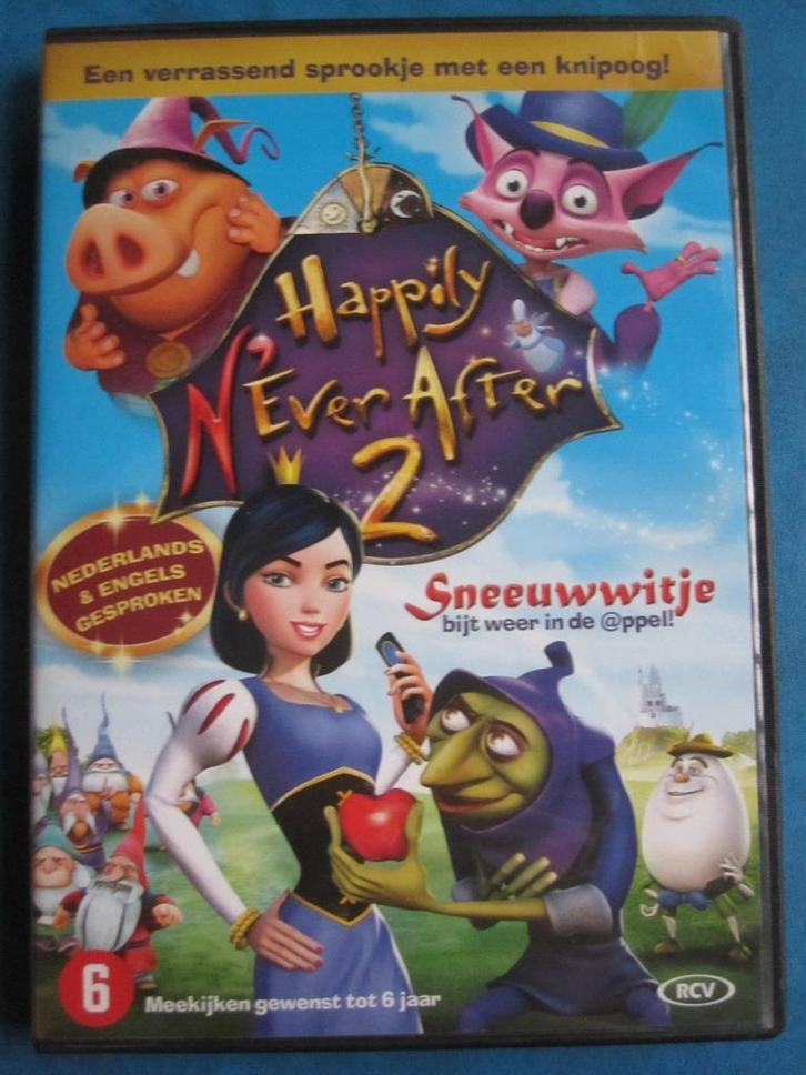 Sneeuwwitje bijt weer in de @ppel!, Cd's en Dvd's, Dvd's | Tekenfilms en Animatie, Zo goed als nieuw, Amerikaans, Tekenfilm, Vanaf 6 jaar