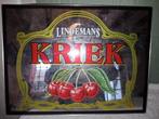 reclame spiegel plaat Kriek, begin 2000, Ophalen of Verzenden, Nieuw, Reclamebord, Plaat of Schild, Overige merken