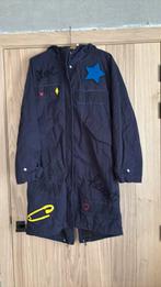 Zara blauw jas met kap en applicaties medium nieuw, Kleding | Dames, Jassen | Winter, Ophalen of Verzenden, Nieuw, Blauw