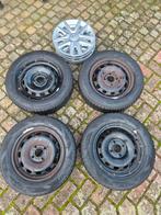 Stalen velgen met winterbanden voor Ford Fiesta, Auto-onderdelen, Banden en Velgen, Ophalen, Gebruikt, Banden en Velgen, Winterbanden