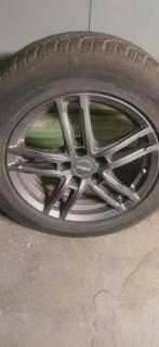 4 jantes Alu Dezent pneus Uniroyal 17 pouces mazda cx5 hiver, Auto-onderdelen, Banden en Velgen, Ophalen, 17 inch, Band(en)